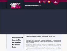 Tablet Screenshot of eventpointcom.fr